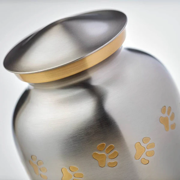 Classic Pewter Pet Urn - Image 3