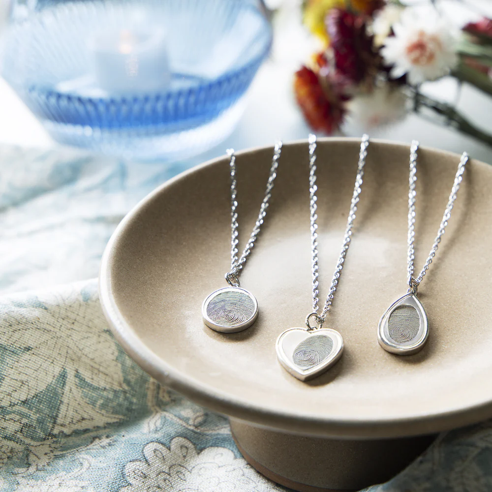 Cross Fingerprint Pendant - Image 5
