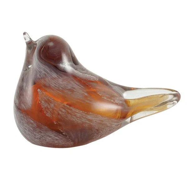 Glass Songbird (holds ashes) - Image 4