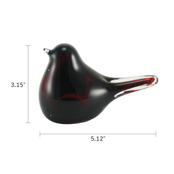 Glass Songbird (holds ashes) - Image 7